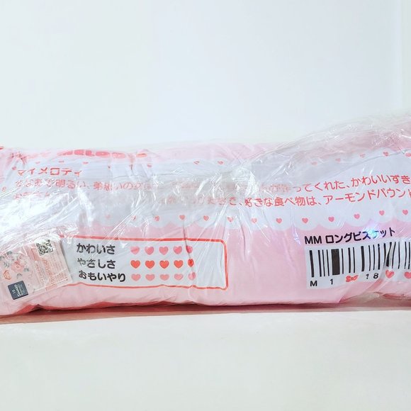 New Sanrio Melody Long Biscuits Cushion 55cm Toreba Japan - Picture 3 of 3